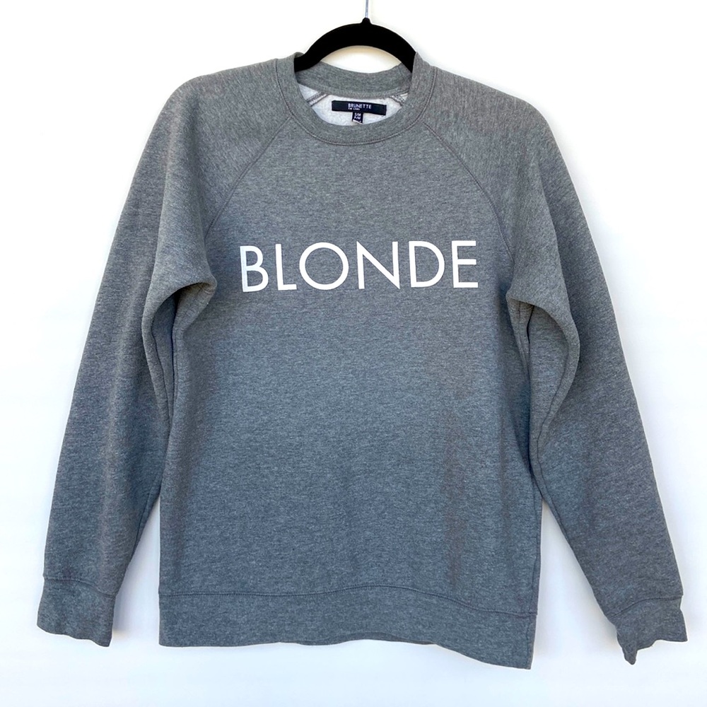 Brunette the Label ‘BLONDE’ Sweatshirt